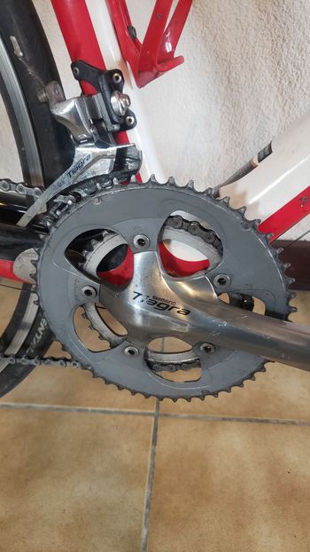Used Specialized Roubaix Comp Compact 2011 2011 Road & Gravel, Rojo — image 3 of 4