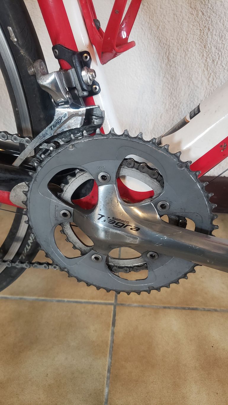 Used Specialized Roubaix Comp Compact 2011 2011 Road & Gravel, Rojo — image 3 of 4
