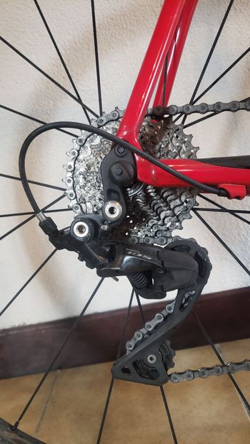 Used Specialized Roubaix Comp Compact 2011 2011 Road & Gravel, Rojo — image 2 of 4