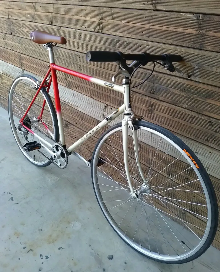 Used Mercier Reynolds 501 1975 Road & Gravel, Rot — image 2 of 7