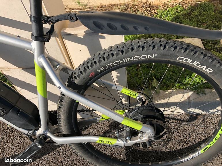 Used DECATHLON Decathlon Rockrider E-ST 500 2022 Mountainbike, Gris claro — image 6 of 7