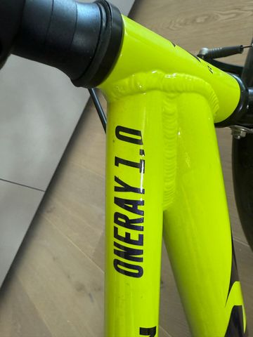Used Raymon OneRay 1.0 2021 Mountainbike, Orange — image 10 of 12