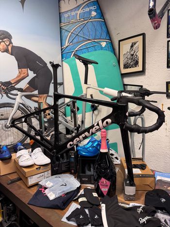Cervélo, Csledonia 5 2025 Demo Frameset+handlebar Size 51