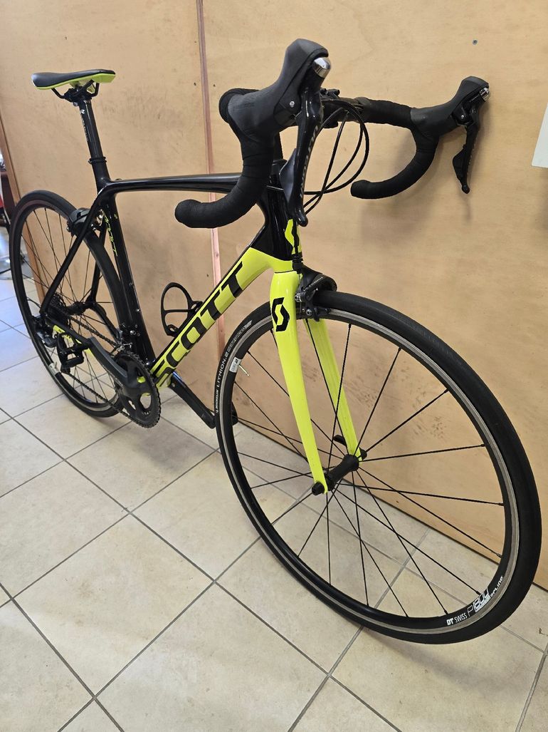 Used Scott Addietro 10 2020 Road & Gravel, Schwarz — image 4 of 7