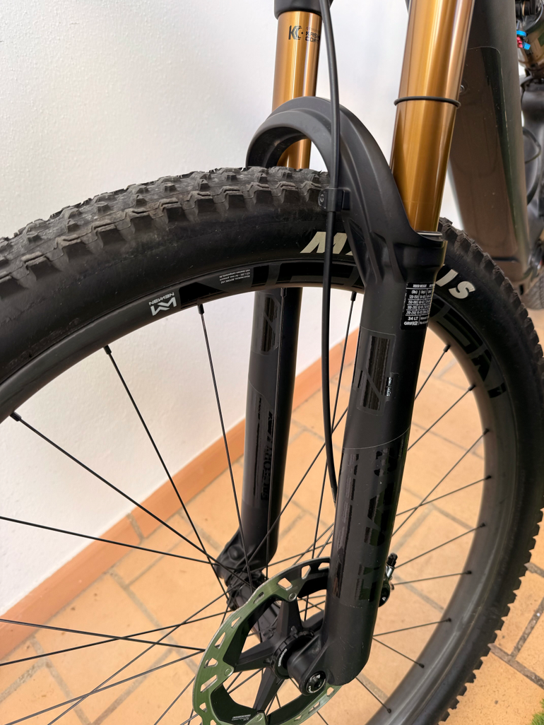 Used CUBE AMS HYBRID ONE44 C:68X SLT 400X 29 2025 Mountainbike, Black — image 12 of 19