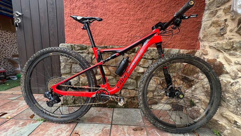 Used Cannondale Scalpel SRAM GX Eagle AXS 2017 Mountainbike, Red — image 9 of 9