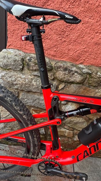 Used Cannondale Scalpel SRAM GX Eagle AXS 2017 Mountainbike, Red — image 5 of 9