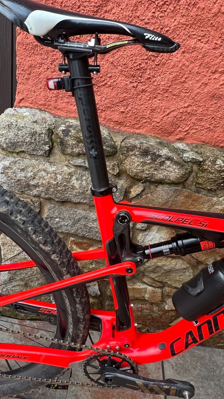 Used Cannondale Scalpel SRAM GX Eagle AXS 2017 Mountainbike, Red — image 5 of 9