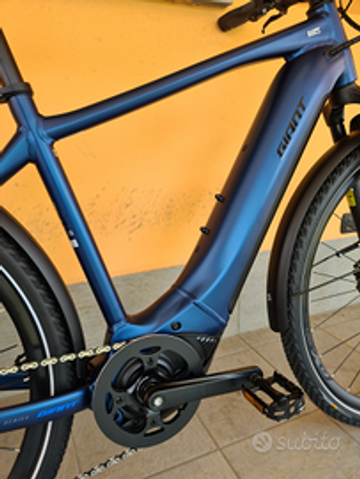 Used Giant Explore E+2 2023 Mountainbike, Blue — image 4 of 6