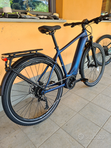 Used Giant Explore E+2 2023 Mountainbike, Blue — image 5 of 6