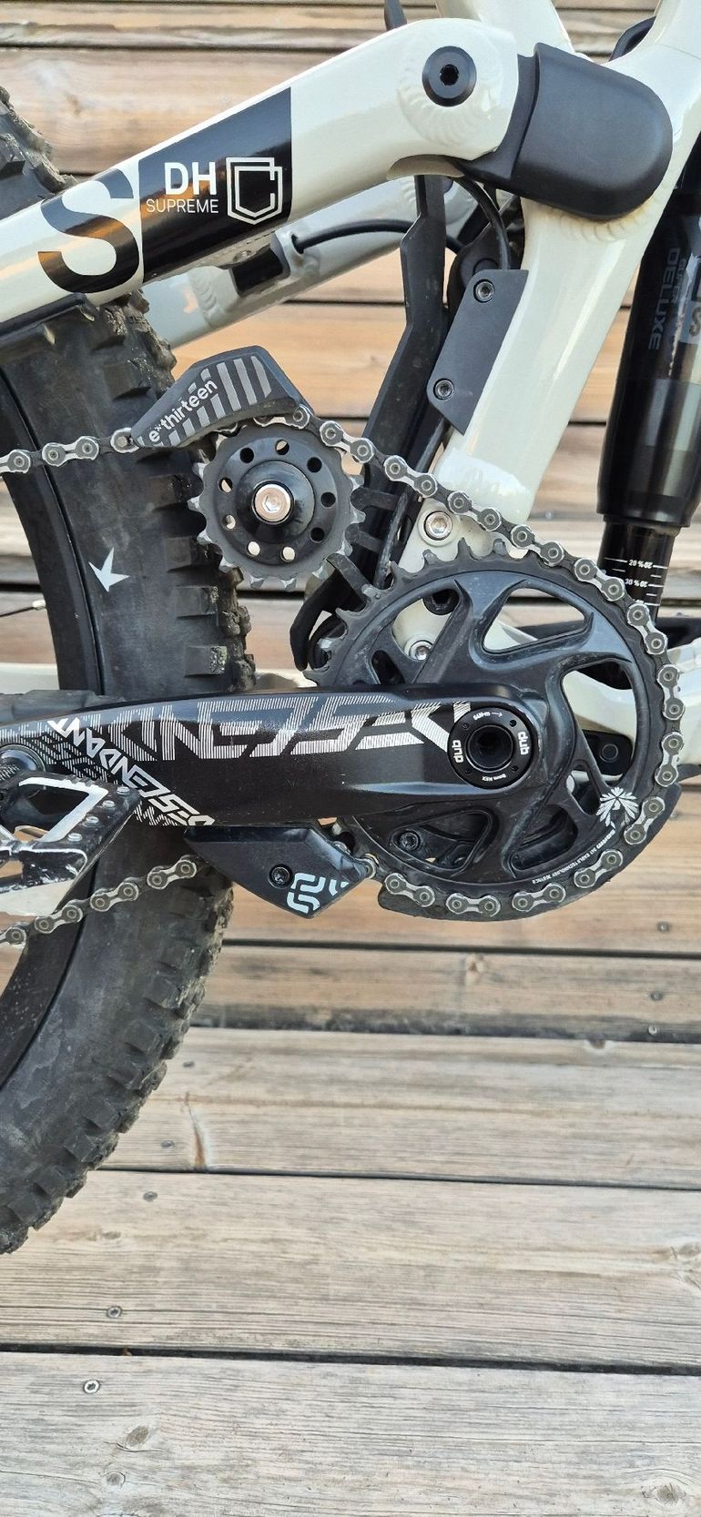 Brugt Commencal Supreme Ride Chalk 2025 Mountainbike — billede 8 af 11