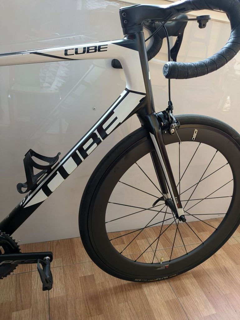 Used CUBE Attain WheelTop EDS 2019 Road & Gravel, Black — image 2 of 8