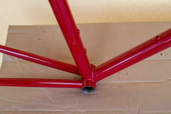 Used NO NAME Bendixen Rahmenbau - Custom-Made Frames Frameset 2023 Road & Gravel, Red — image 3 of 3