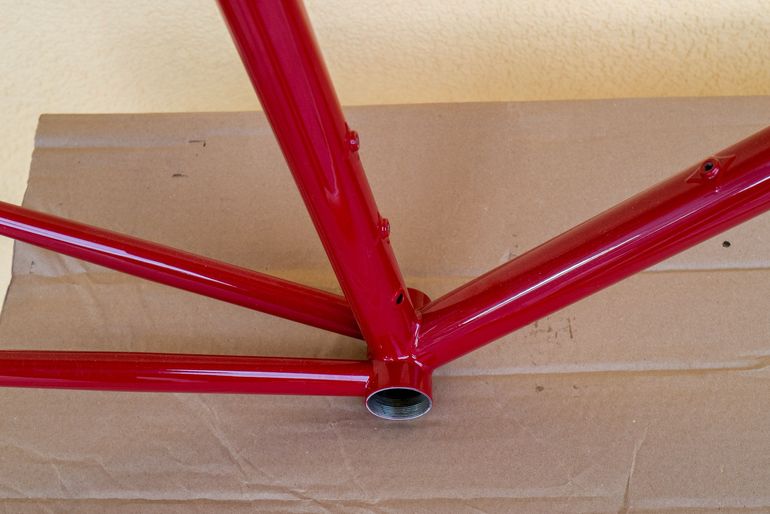 Used NO NAME Bendixen Rahmenbau - Custom-Made Frames Frameset 2023 Road & Gravel, Red — image 3 of 3