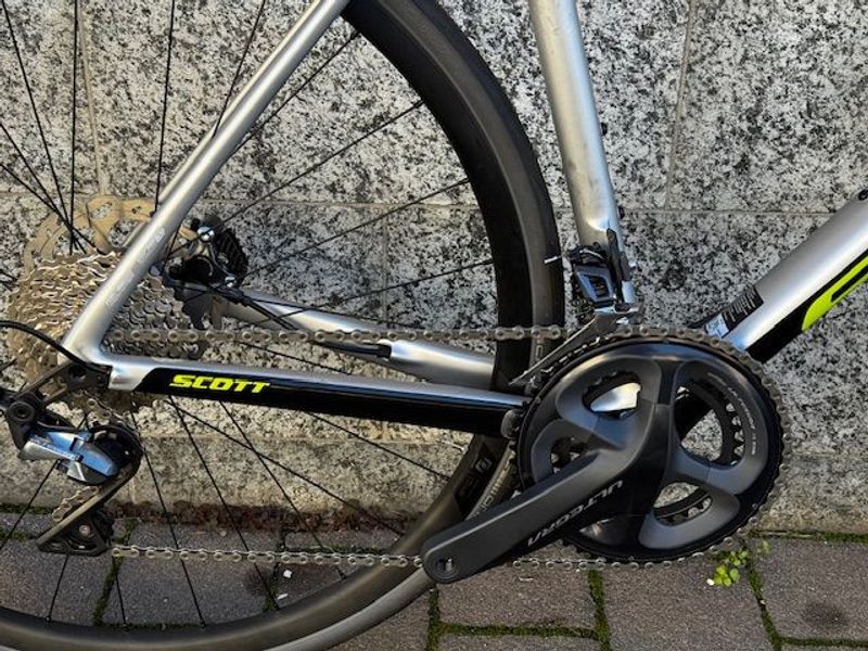 Used Scott Addict Pro 2019 Road & Gravel, Light Gray — image 3 of 6