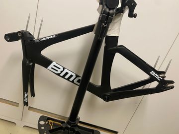 Gebrauchtes BMC Trackmachine 01 FRS Frameset 2023 Road & Gravel, Schwarz — Bild 2 von 3