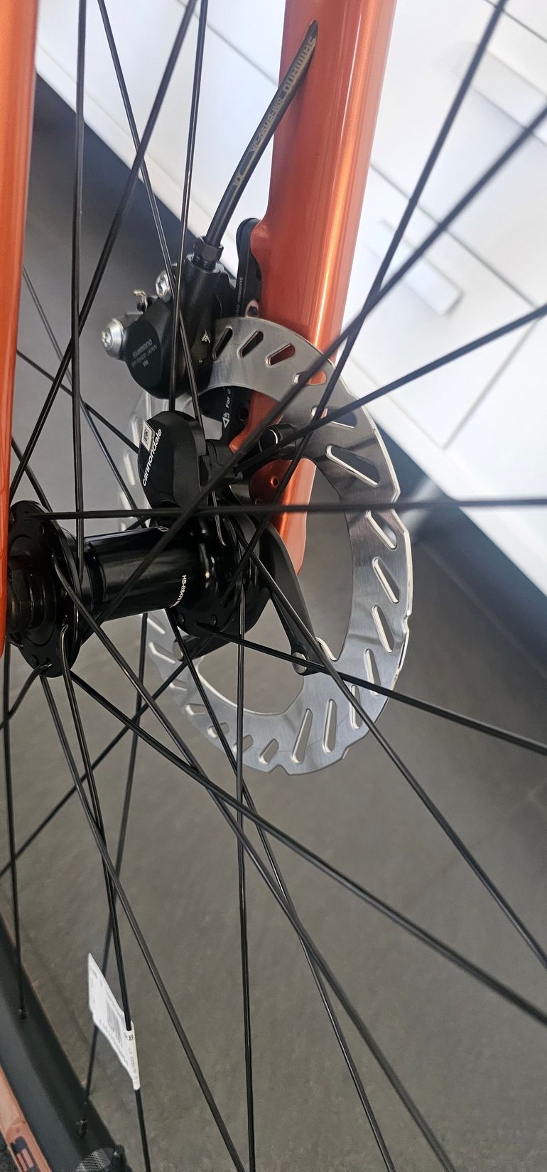 Used Cannondale TOPSTONE CARBON 3 GRX 2026 2026 Road & Gravel, Orange — image 4 of 5