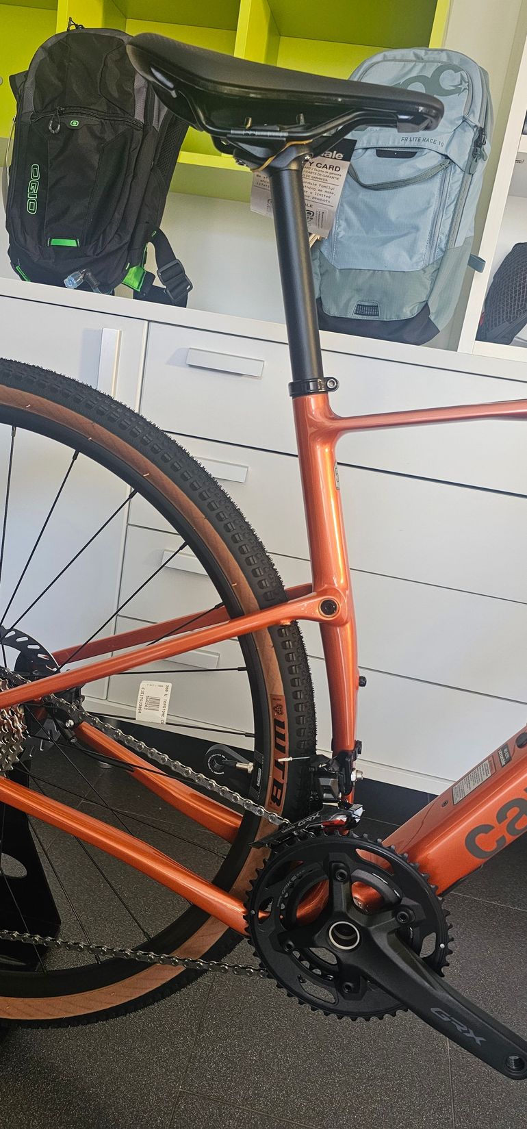 Used Cannondale TOPSTONE CARBON 3 GRX 2026 2026 Road & Gravel, Orange — image 5 of 5