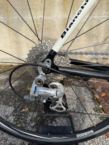 Used Bianchi Full Carbon 2011 Road & Gravel, White — image 8 of 9