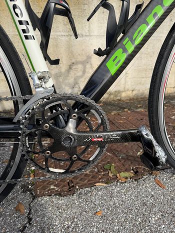 Used Bianchi Full Carbon 2011 Road & Gravel, White — image 7 of 9