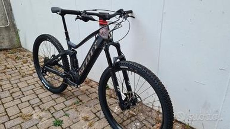 Used Scott Scott Strike E-Ride 930 2024 Mountainbike, Black — image 3 of 6