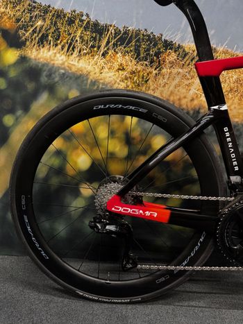 Used Pinarello Dogma F Dura Ace DI2 Ineos Replica 2025 Road Bike 2025 Road & Gravel, Orange — image 2 of 7