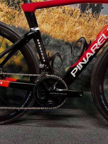 Used Pinarello Dogma F Dura Ace DI2 Ineos Replica 2025 Road Bike 2025 Road & Gravel, Orange — image 3 of 7