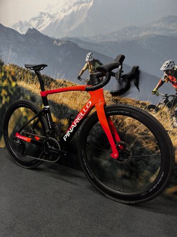 Used Pinarello Dogma F Dura Ace DI2 Ineos Replica 2025 Road Bike 2025 Road & Gravel, Orange — image 4 of 7