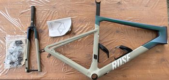 Used Rose X-Lite 06 Ultegra Di2 Frameset 2024 Road & Gravel, Light Gray — image 2 of 6