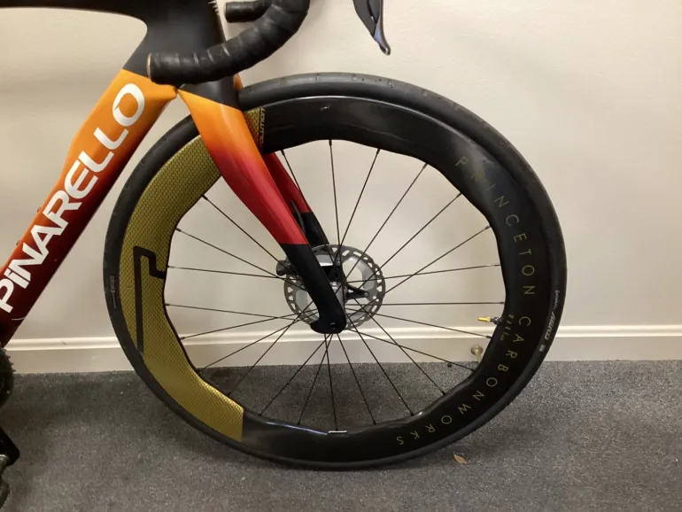 Used Pinarello Dogma F 2024 Road & Gravel, Orange — image 6 of 11