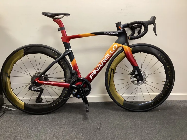 Used Pinarello Dogma F 2024 Road & Gravel, Orange — image 1 of 11