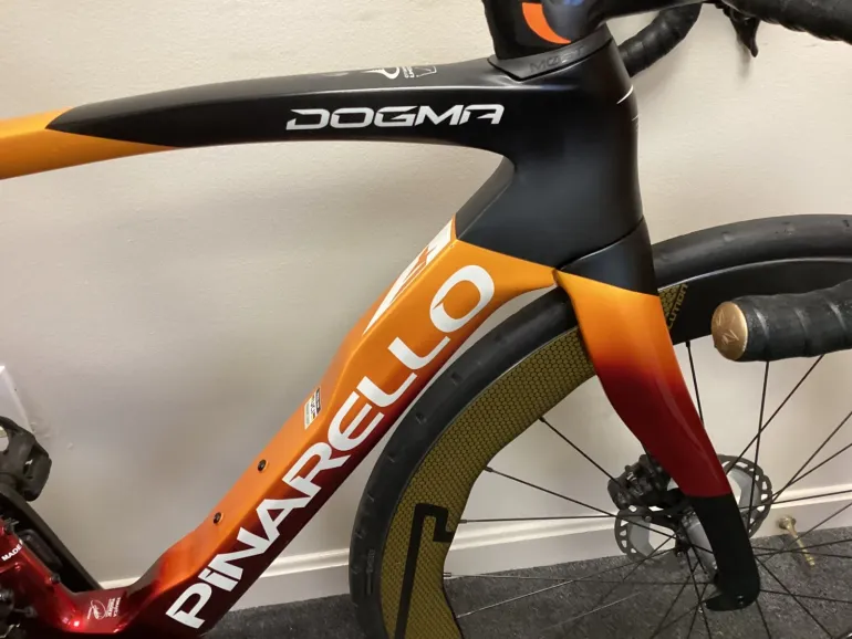 Used Pinarello Dogma F 2024 Road & Gravel, Orange — image 5 of 11