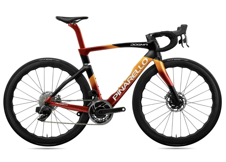 Used Pinarello Dogma F 2024 Road & Gravel, Orange — image 2 of 11