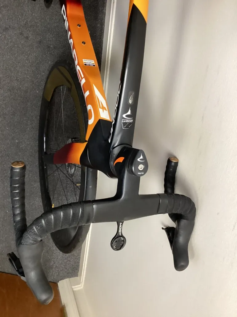 Used Pinarello Dogma F 2024 Road & Gravel, Orange — image 8 of 11