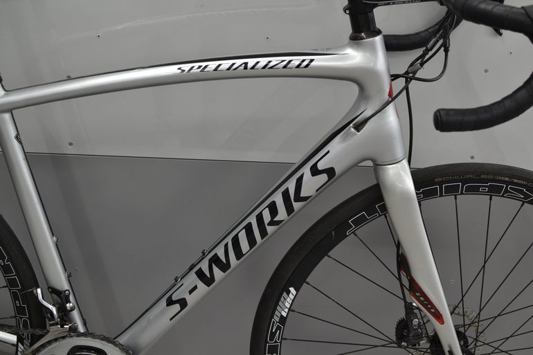 Used Specialized S-Works Roubaix SL4 Dura-Ace 2014 2014 Road & Gravel, Light Gray — image 3 of 3