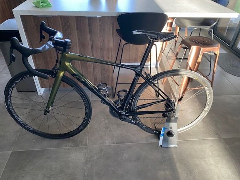 Used Giant Tcr SRAM Red eTap AXS 2021 Road & Gravel, Green — image 2 of 8