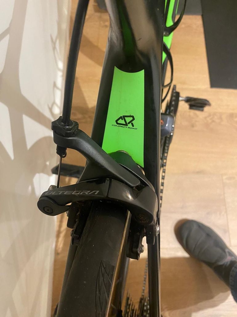 Used Giant TCR Advanced SL Rim Brakes Ultegra Di2 2018 Road & Gravel, Green — image 6 of 8