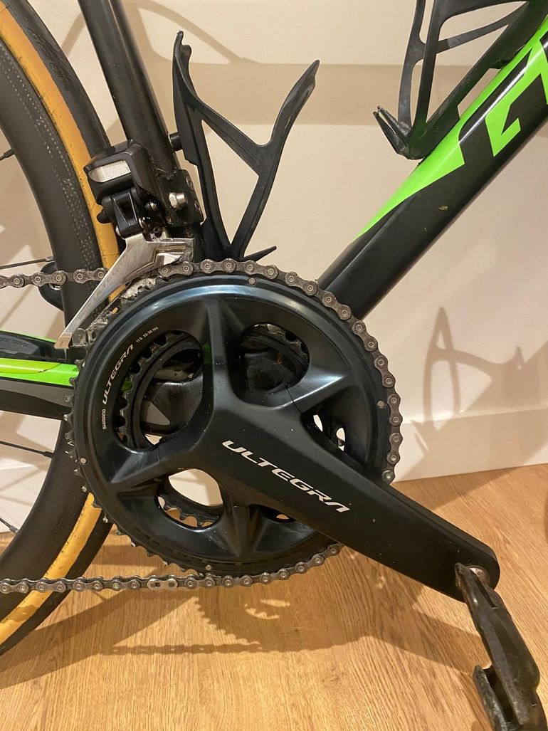 Used Giant TCR Advanced SL Rim Brakes Ultegra Di2 2018 Road & Gravel, Green — image 5 of 8