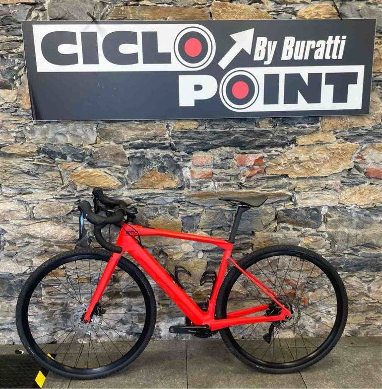 Used BMC Roadmachine AMP THREE 2023 2023 Road & Gravel, Rot — image 1 of 4