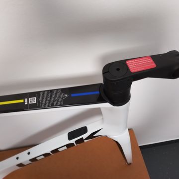 Brugt Look 795 BLADE RS Proteam White Frameset 2022 Road & Gravel — billede 6 af 7
