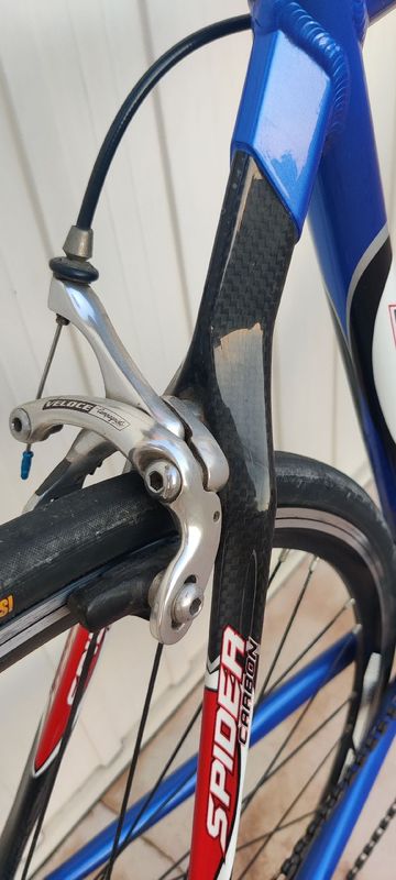 Battaglin Spider Carbon 2012 Road & Gravel usato, Bianco — immagine 6 di 7