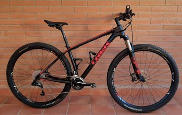 Gebrauchtes Trek Superfly 9.6 2016 2016 Mountainbike, Schwarz, 29 — Bild 4 von 4