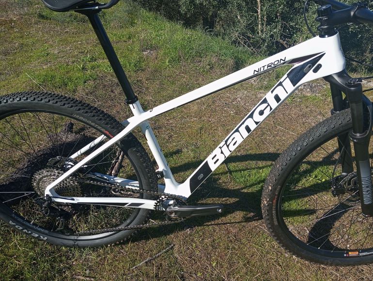 Used Bianchi Nitron 9.4 XT/Deore 1x12 2024 2024 Mountainbike, Bianco — image 10 of 11