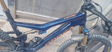 Used Orbea Rise 2021 Mountainbike, Blue — image 2 of 9