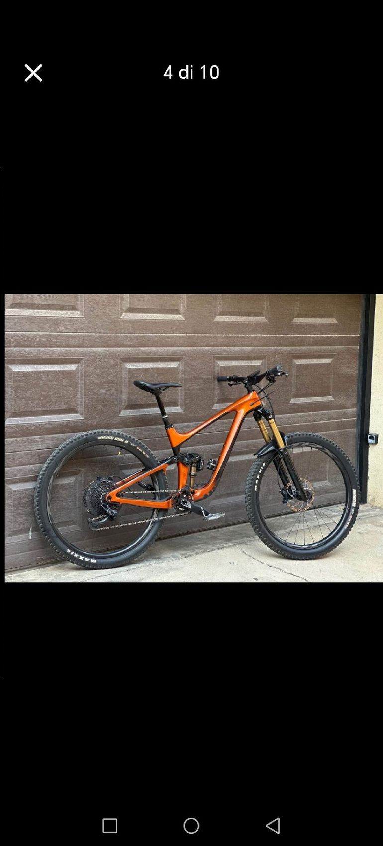 Used Giant Reign Advanced Pro 29 1 2022 2022 Mountainbike, Orange, 29 — image 15 of 15
