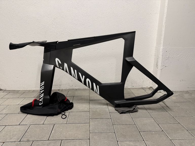 Used Canyon Speedmax Frameset 2025 Road & Gravel, Light Gray — image 3 of 8
