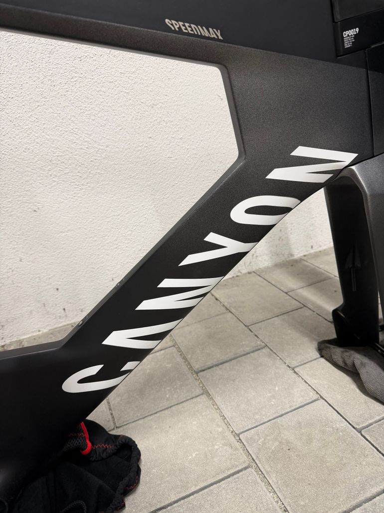 Used Canyon Speedmax Frameset 2025 Road & Gravel, Light Gray — image 4 of 8
