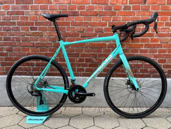 Bianchi, NEW! Bianchi Via Nirone 7 Disc Milano 1885/Roadbike/Shimano 105/Size 63/Celeste