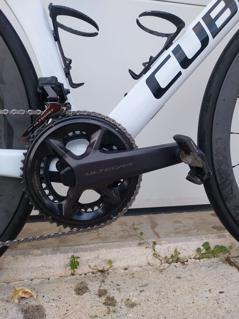 Used CUBE LITENING AERO C:68X RACE 2024 2024 Road & Gravel, White — image 3 of 6