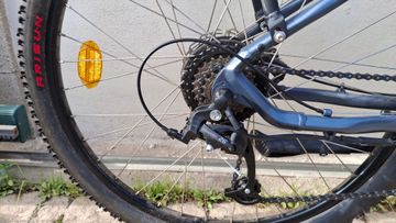 Used Nakamura E Crossover LTD 2024 Mountainbike, Blue — image 5 of 6